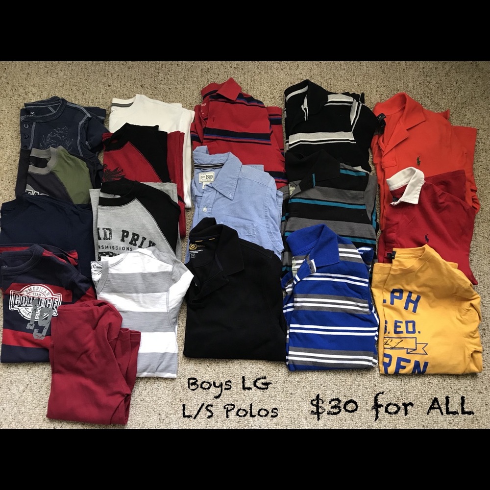 Boys L/S Tops